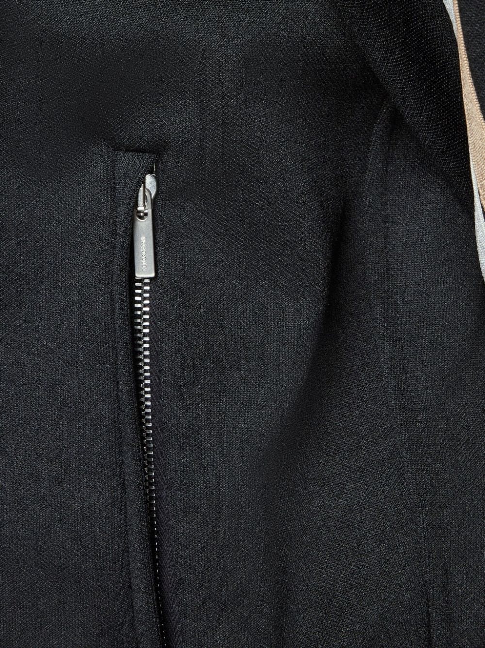 logo-engraved  zip-up jacket - 6