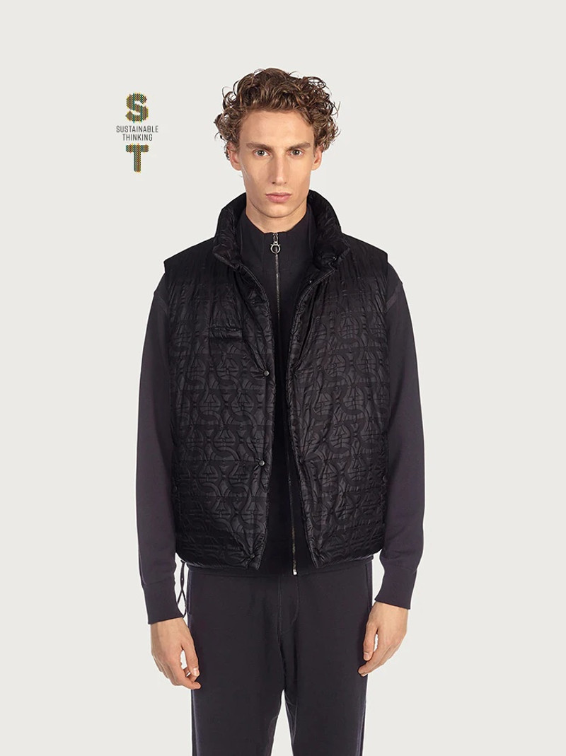 GANCINI PADDED GILET - MADE WITH ECONYL® NYLON 1