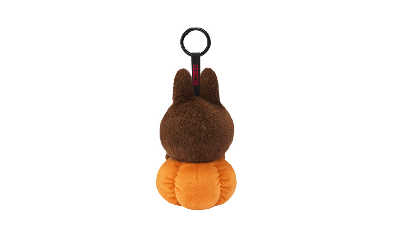 POP MART Labubu Happy Halloween Party Series "Sitting Pumpkin Vinyl Plush Pendant" outlook