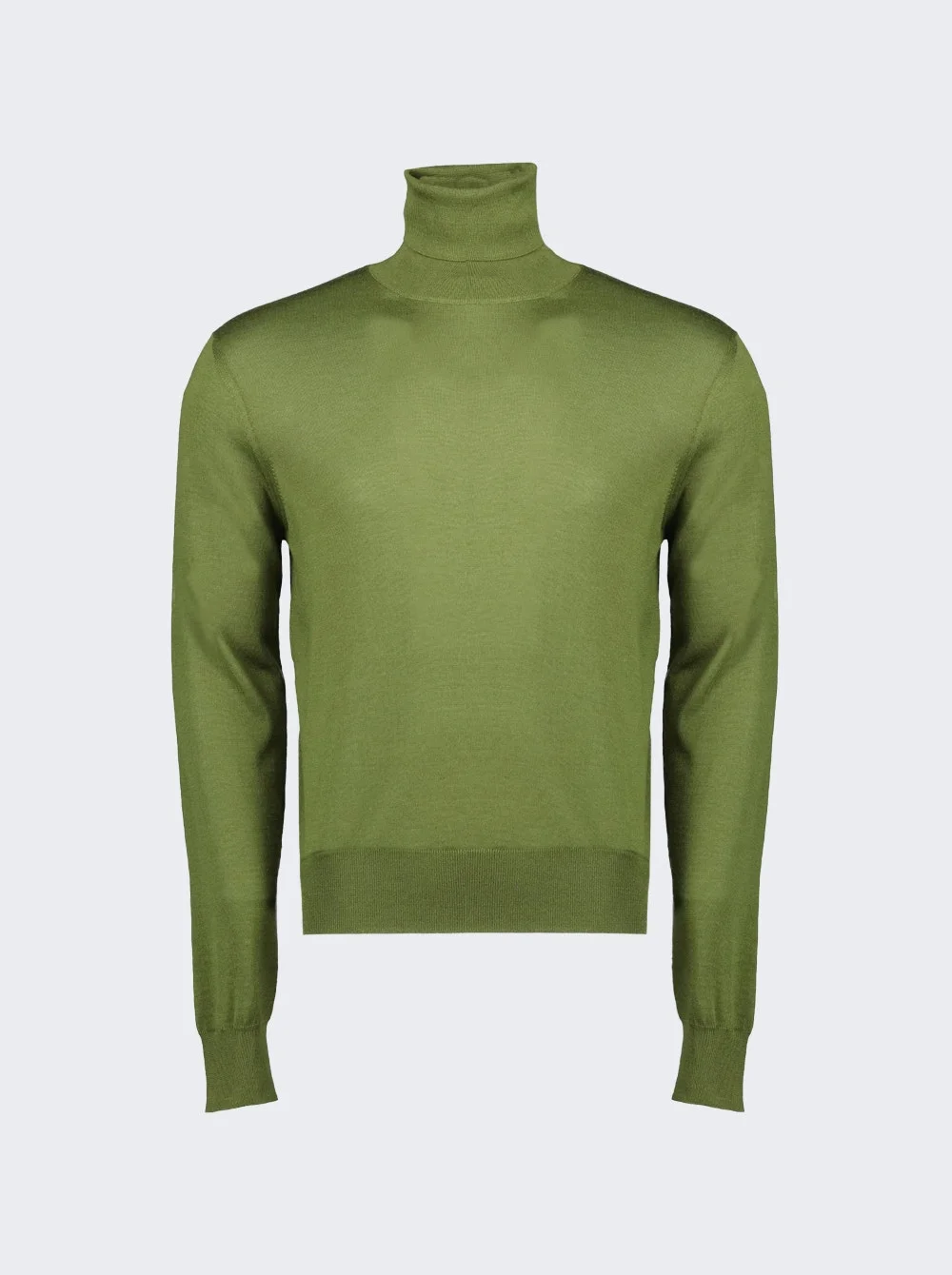 Turtleneck Sweater Vert Olive - 1