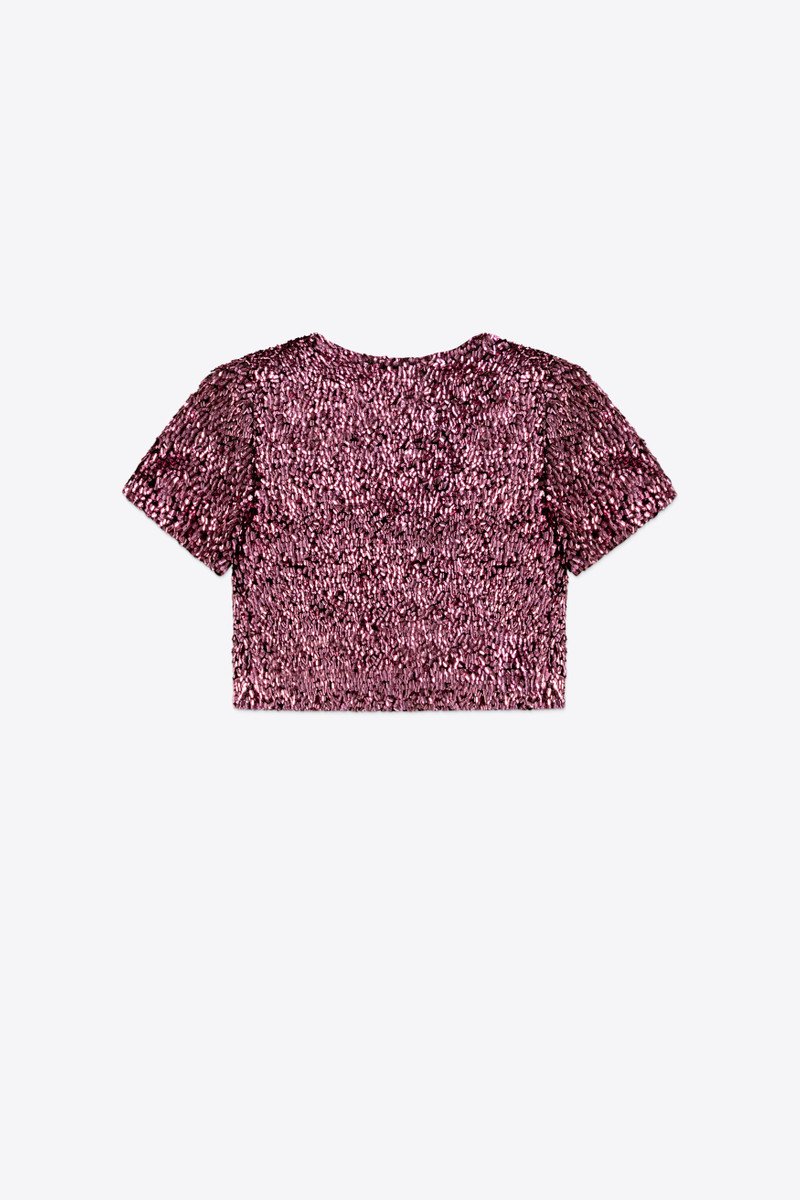 AREA SEQUIN T-SHIRT outlook