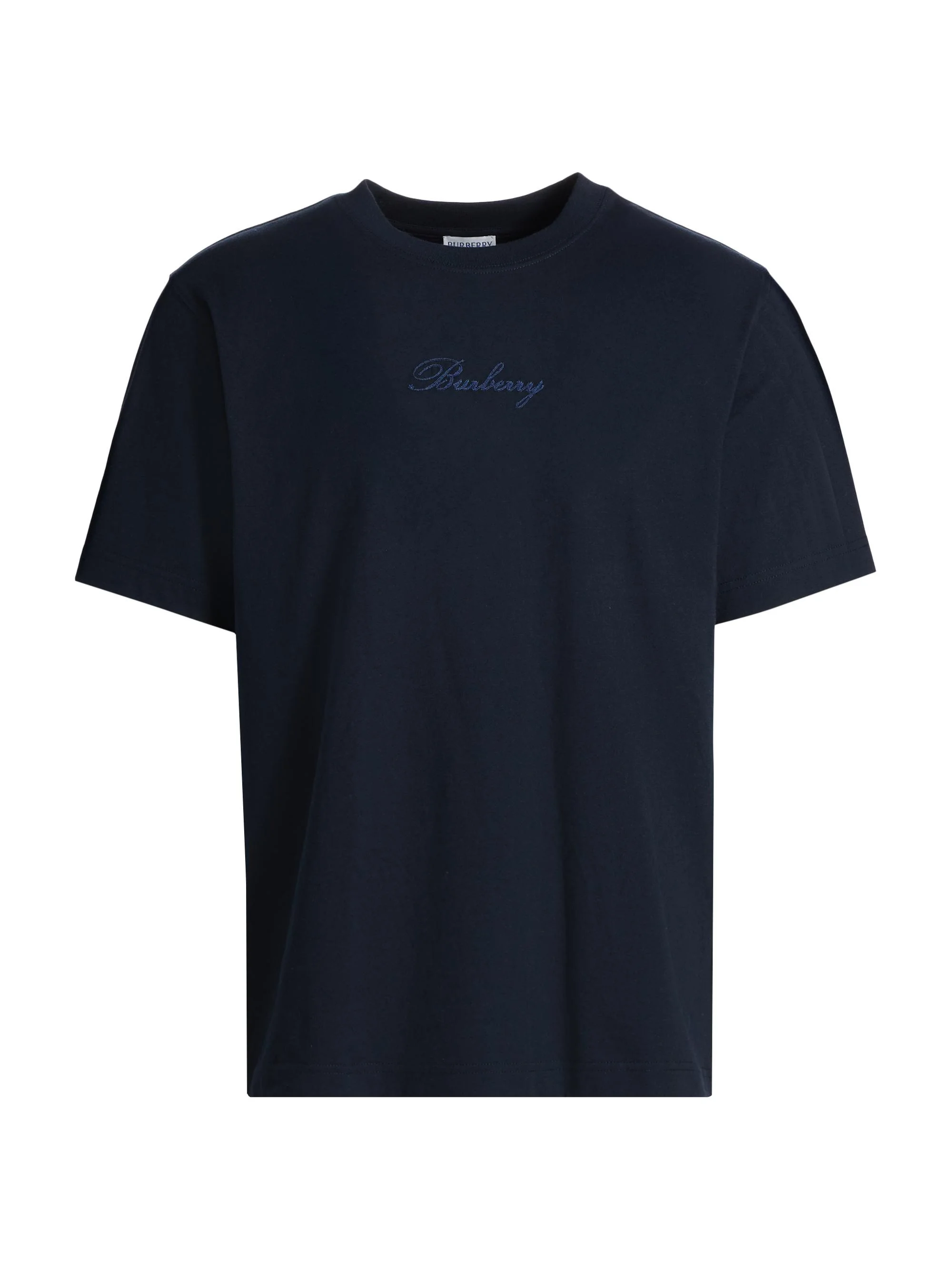 Men's Ryan Logo Cotton T-Shirt - Navy - 1