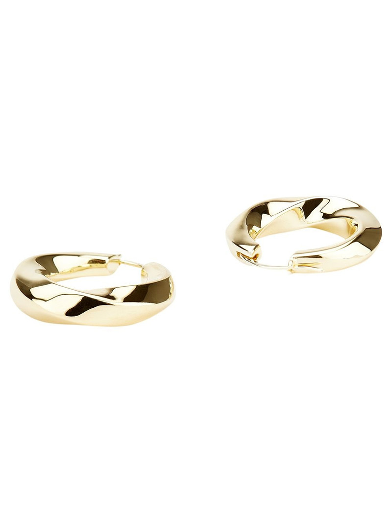 TOM WOOD Infinity hoop earrings outlook