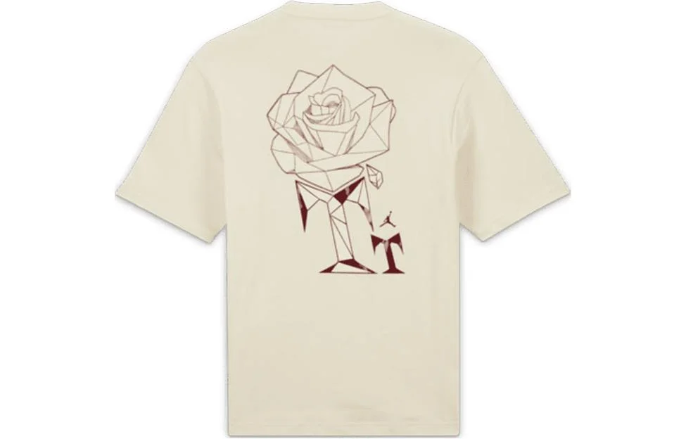 (WMNS) 공기 요르단 x Teyana Taylor T-Shirts '코코넛 우유'FB2640-113 - 1