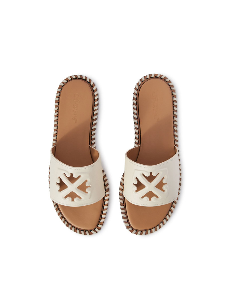 Twist Embossed Arrow Slides 3