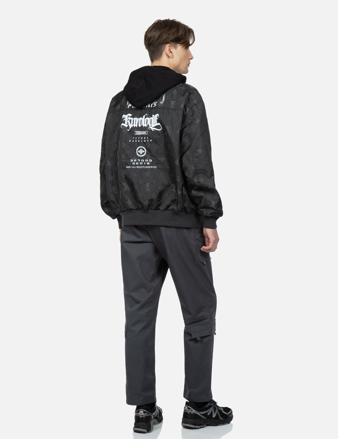 Monogram Jacquard Bomber Jacket - 3