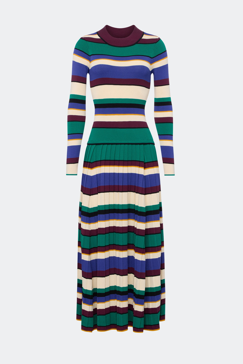 Sandrine Knit Dress In Tropical Multi 1