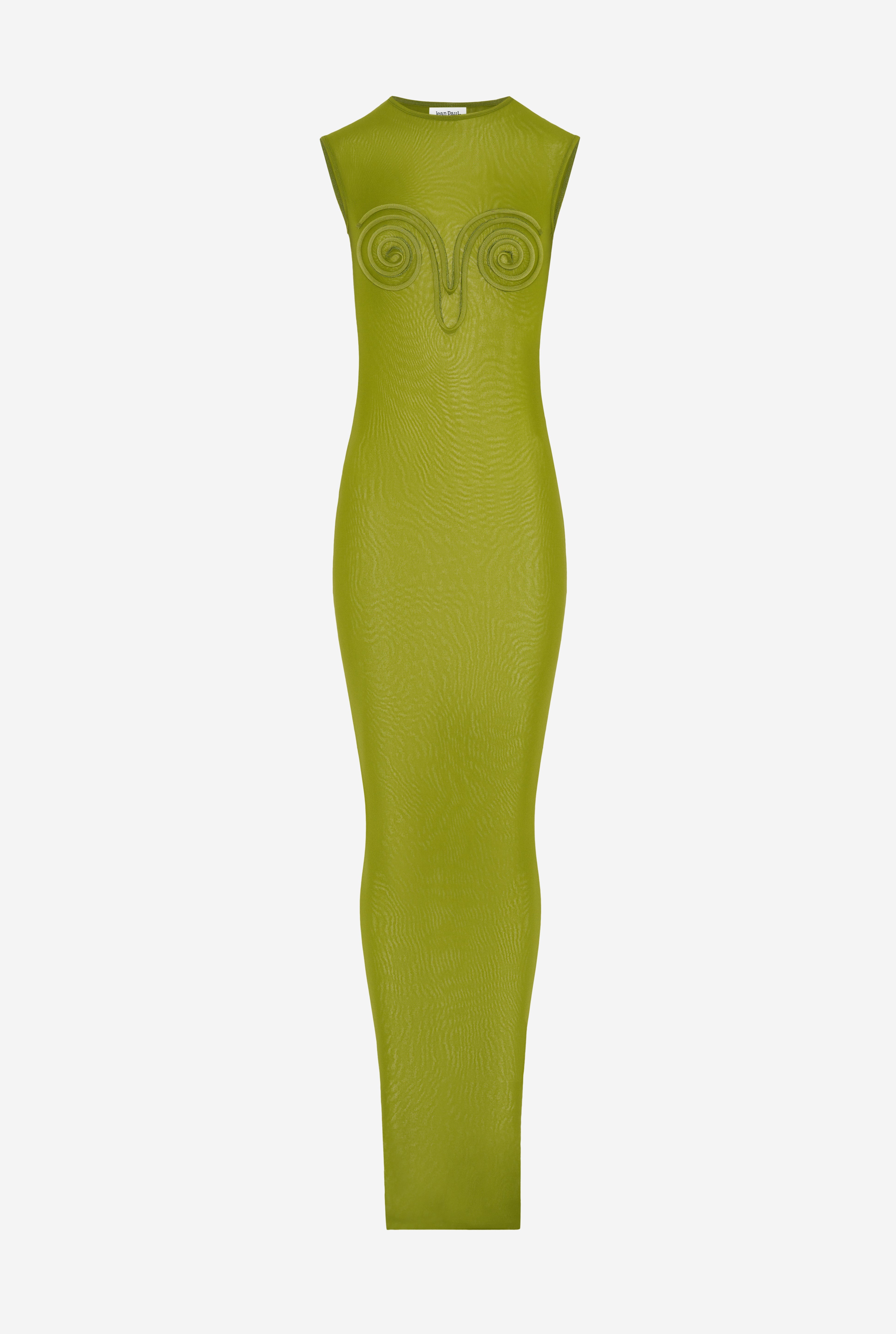 THE GREEN 3D “SPIRALE” DRESS - 5