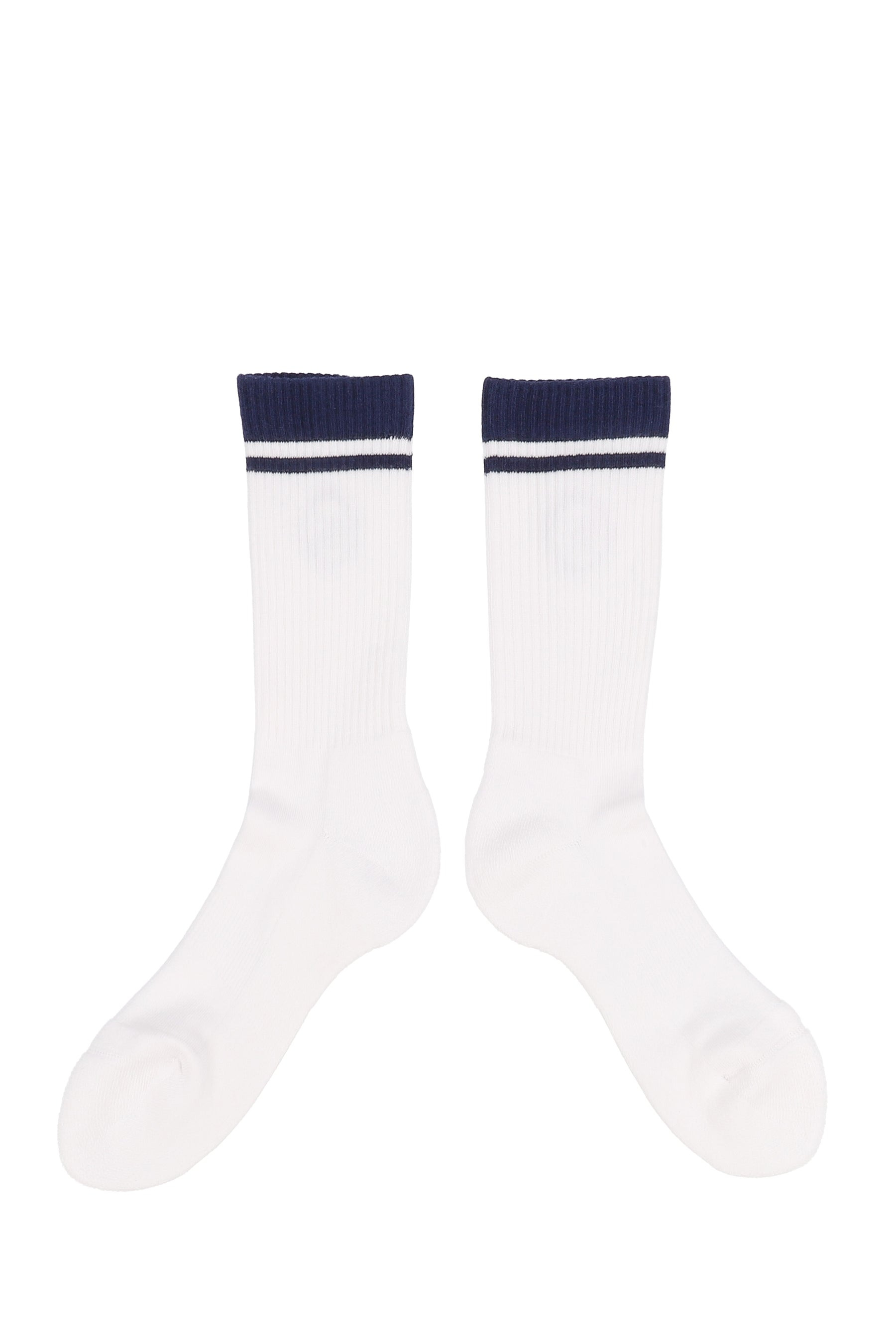 SRHWC SOCKS / WHT DARKNVY - 3