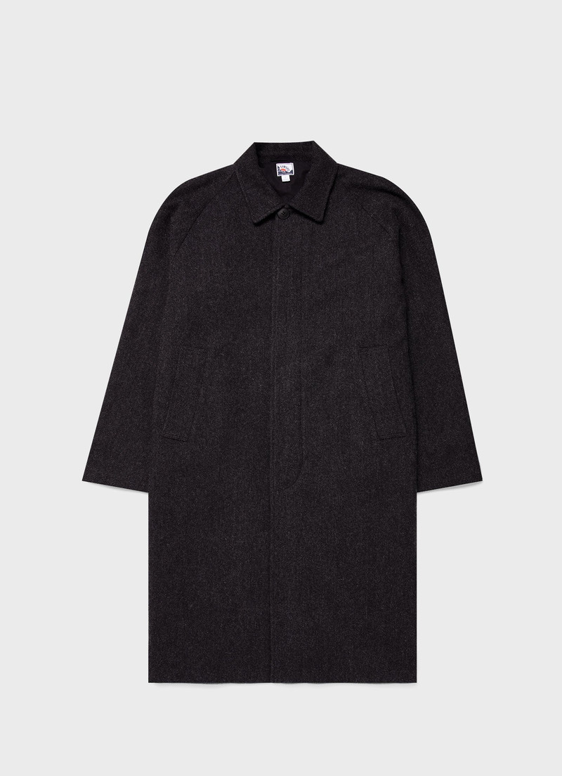 Sunspel x Nigel Cabourn Balmacaan Wool Cashmere Coat 1