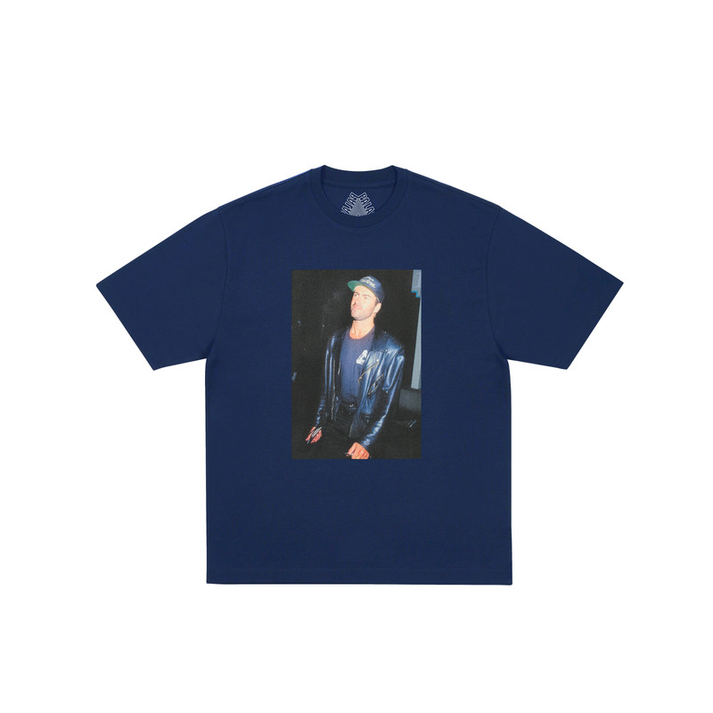 GEORGE MICHAEL T-SHIRT NAVY 1