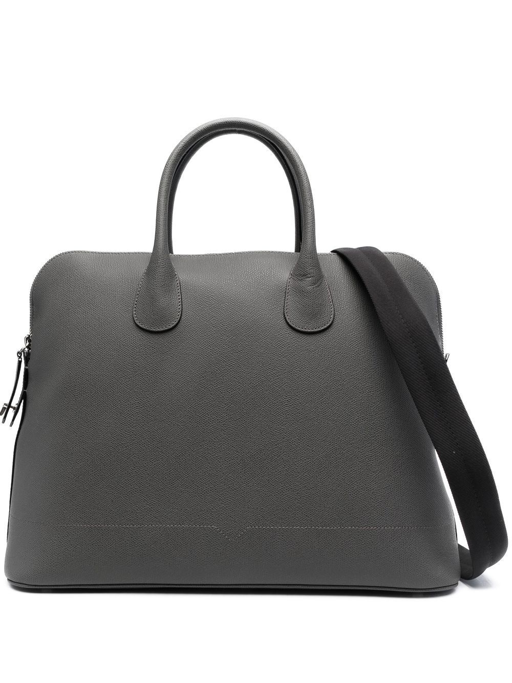 leather tote bag - 1