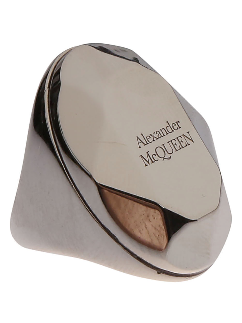 Ring Alexander McQueen Silver size 6 ¾ US in Metal - 42900288