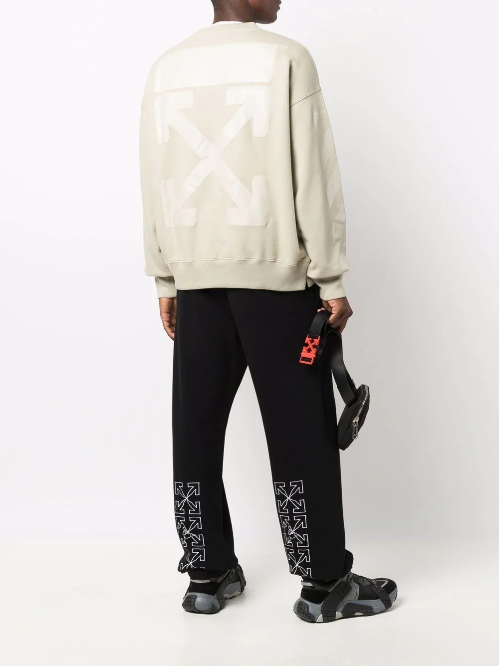 Arrows-print sweatshirt - 2