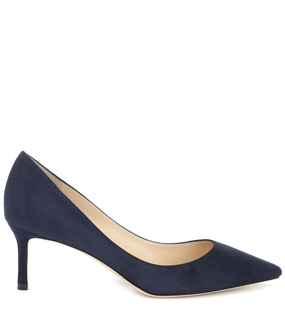 Romy 60 suede pumps - 4