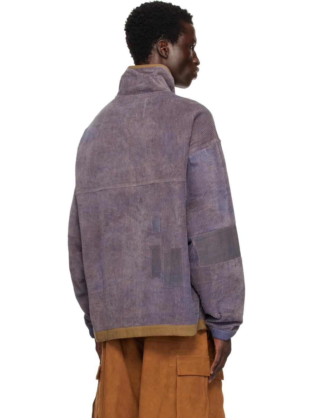 Purple Polite Pullover Sweatshirt - 3
