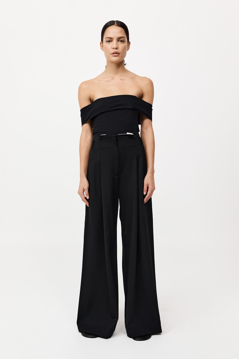 Off Shoulder Top - Black 3