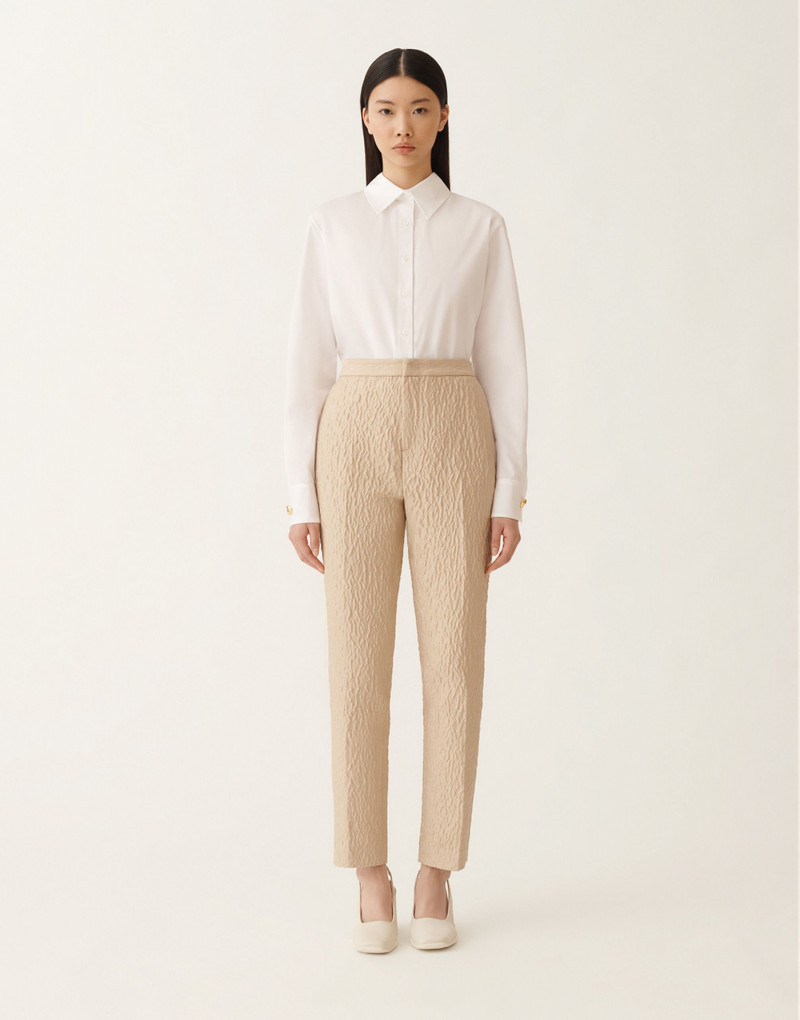 Montefalco trousers in embossed jacquard 3