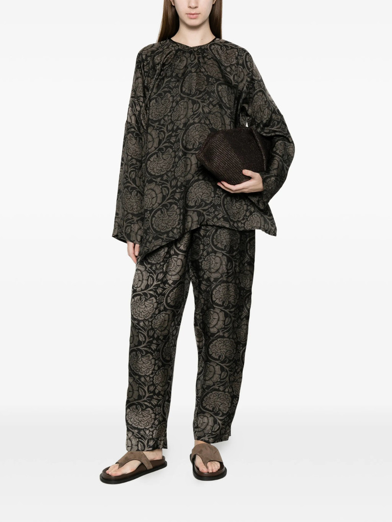 Uma Wang Tanesha Floral Blouse 3