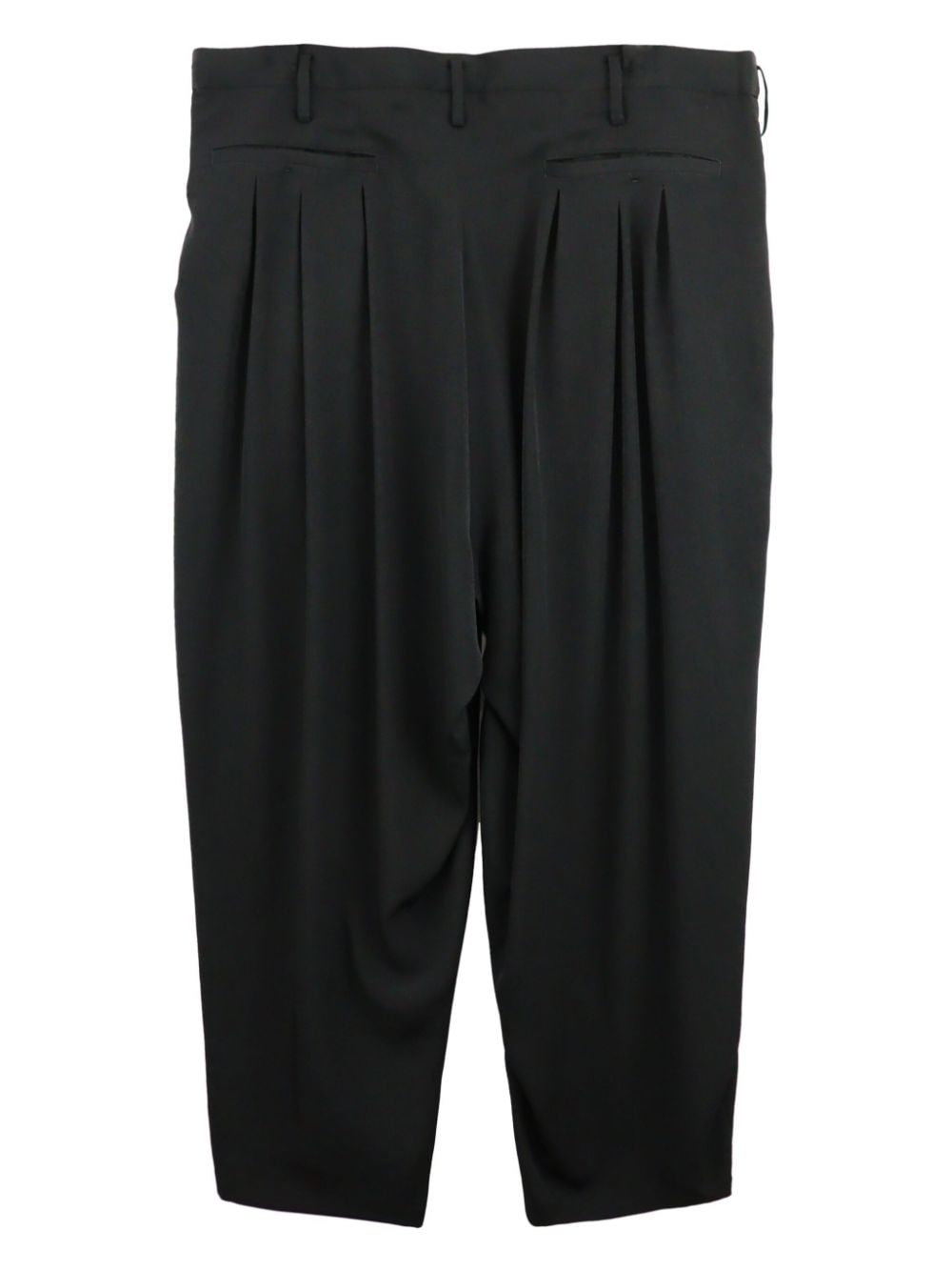 pleated tapered trousers - 2