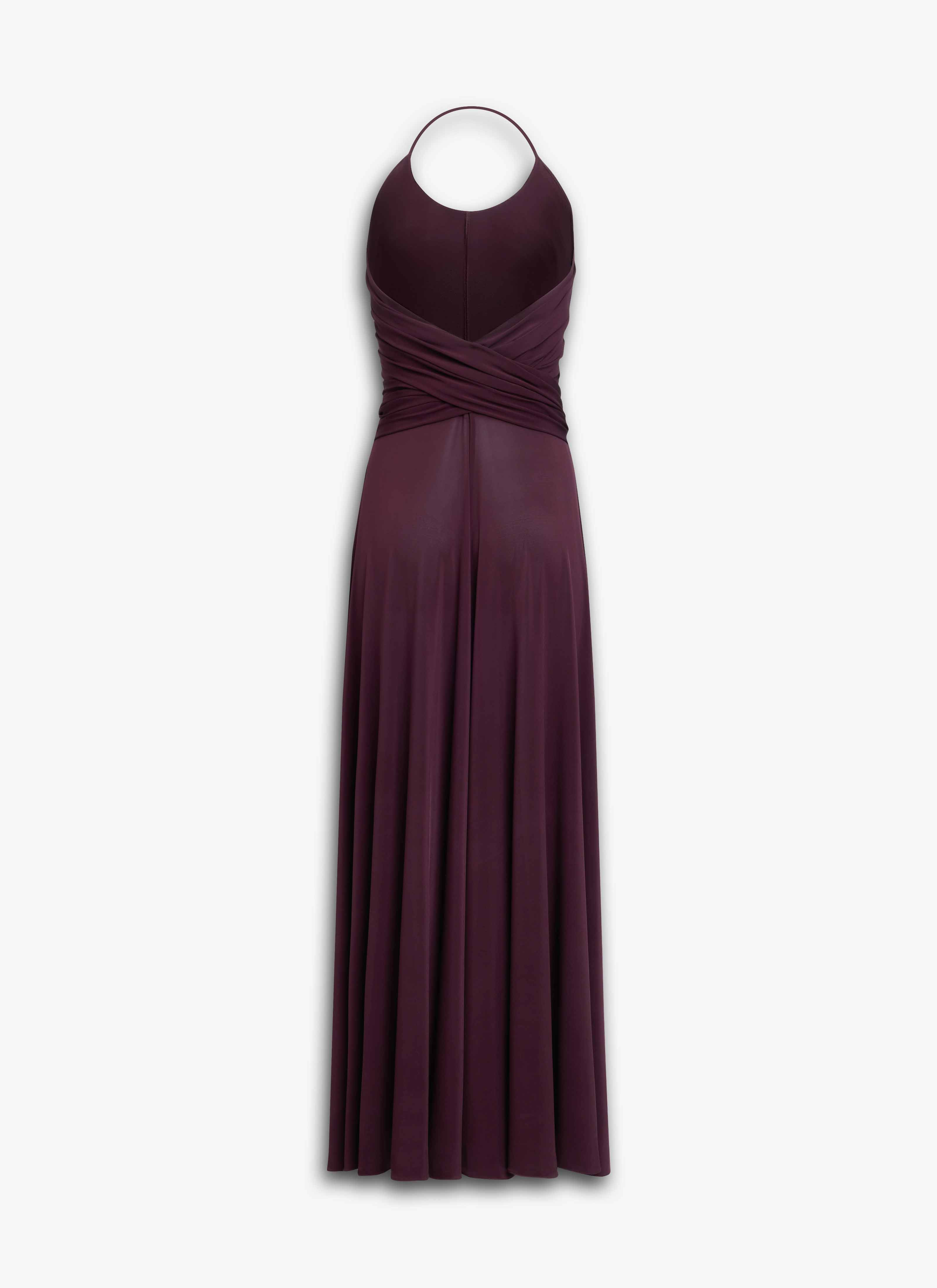 SOFT JERSEY CROSS DRESS - 4