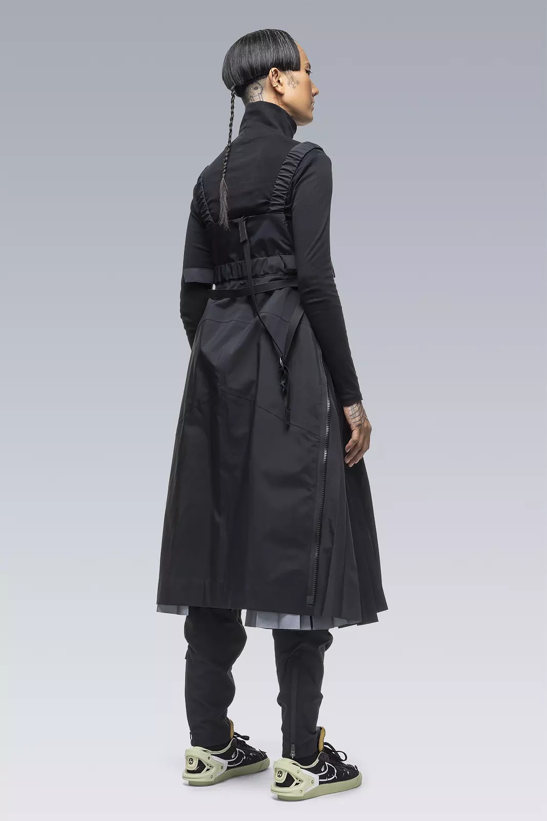 SAC-D6012 sacai / ACRONYM Dress Black - 4