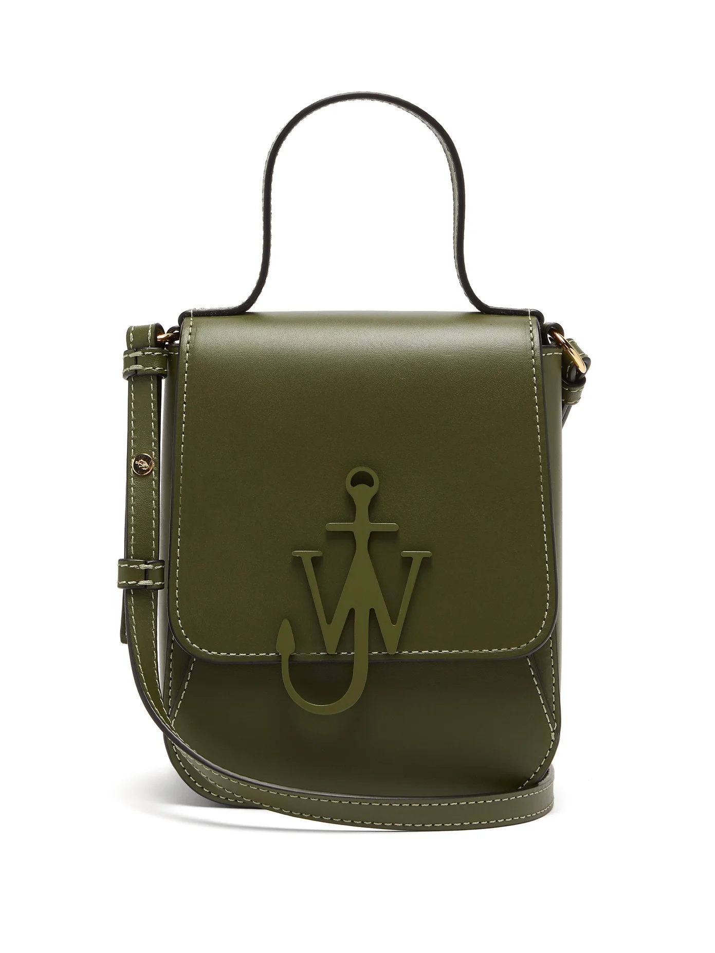 Top Handle anchor-logo cross-body bag - 1