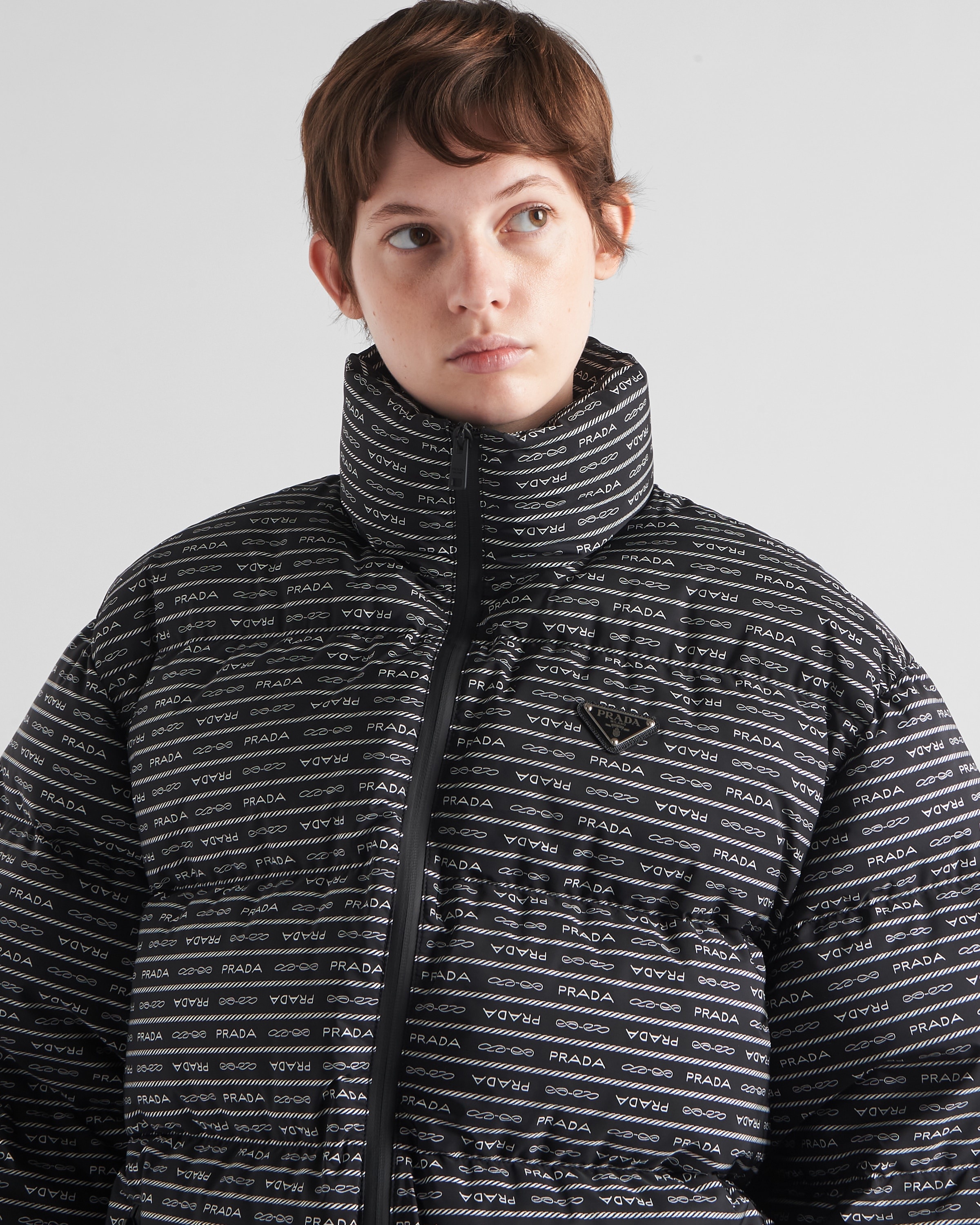 Re-Nylon down jacket - 3