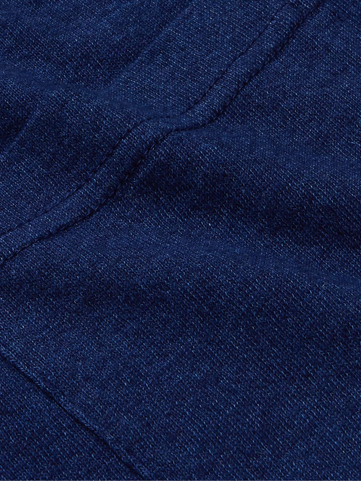 Indigo-Dyed Cotton-Jersey T-Shirt - 3