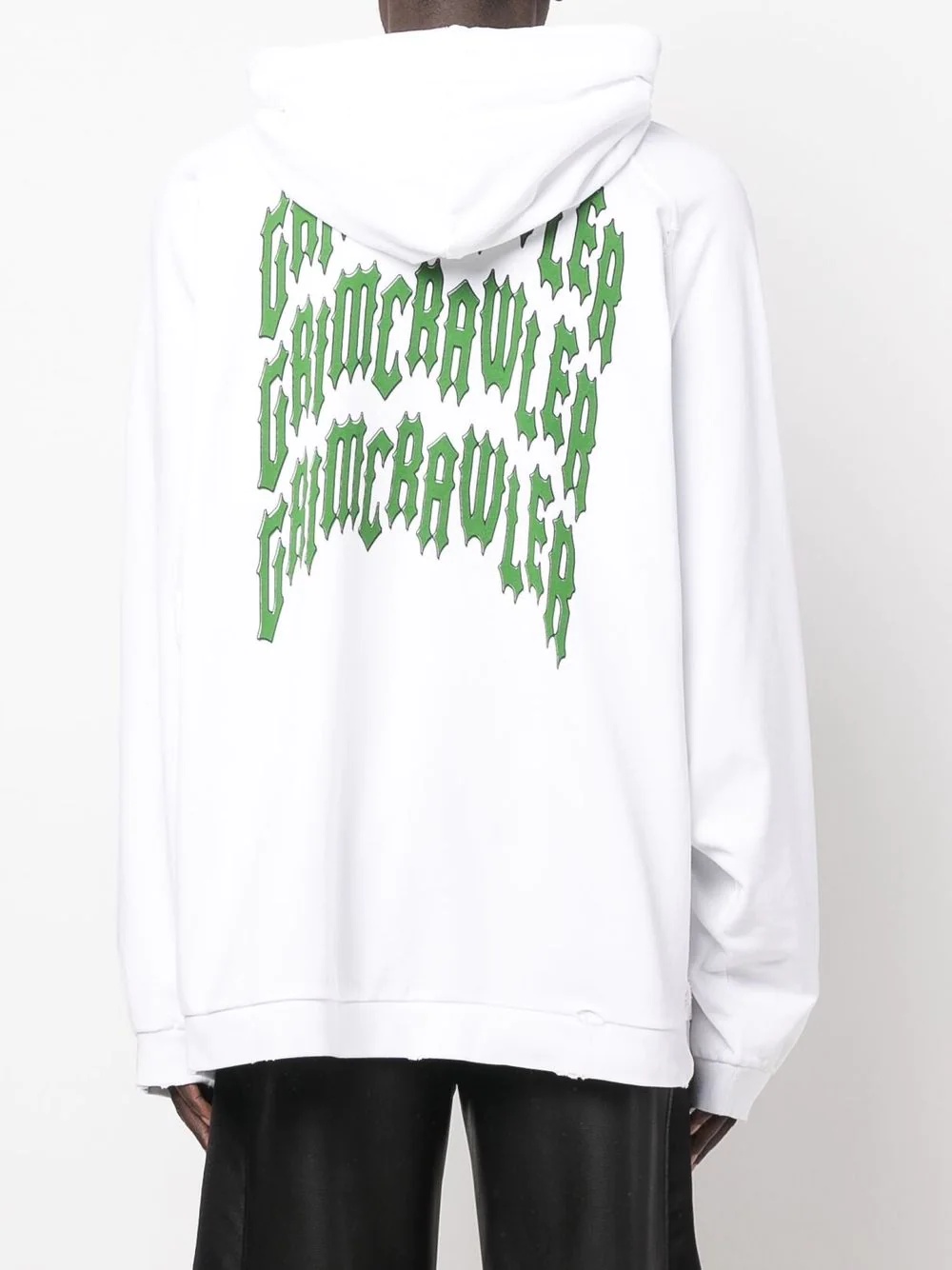 destroyed oversized hoodie - 4