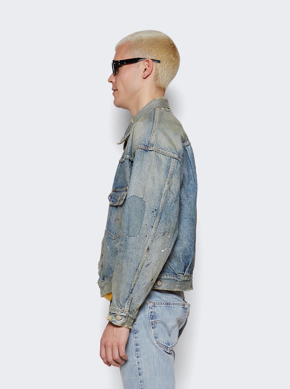 テンダーロイン　3rd SATIN JKT サテン　Levi's SAINT M×××××× BJ Denim Jacket Blue | thewebster | REVERSIBLE