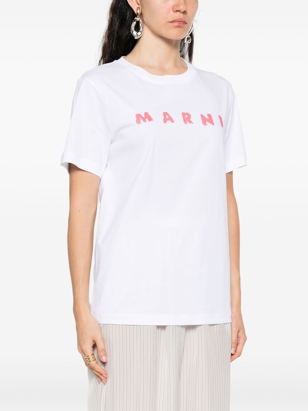 logo-print T-shirt - 3