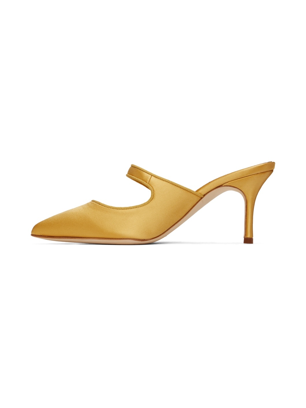 Yellow Camparimu Jewel Heels - 3