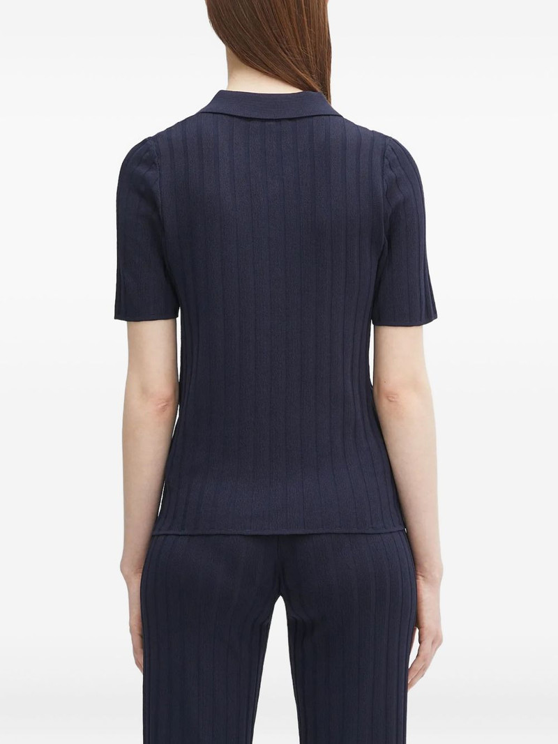 ribbed polo shirt 4
