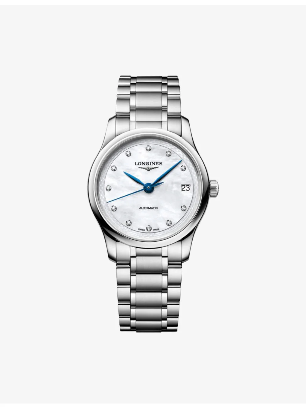 Master Collection Stainless-Steel And Diamond Watch 34mm - 1