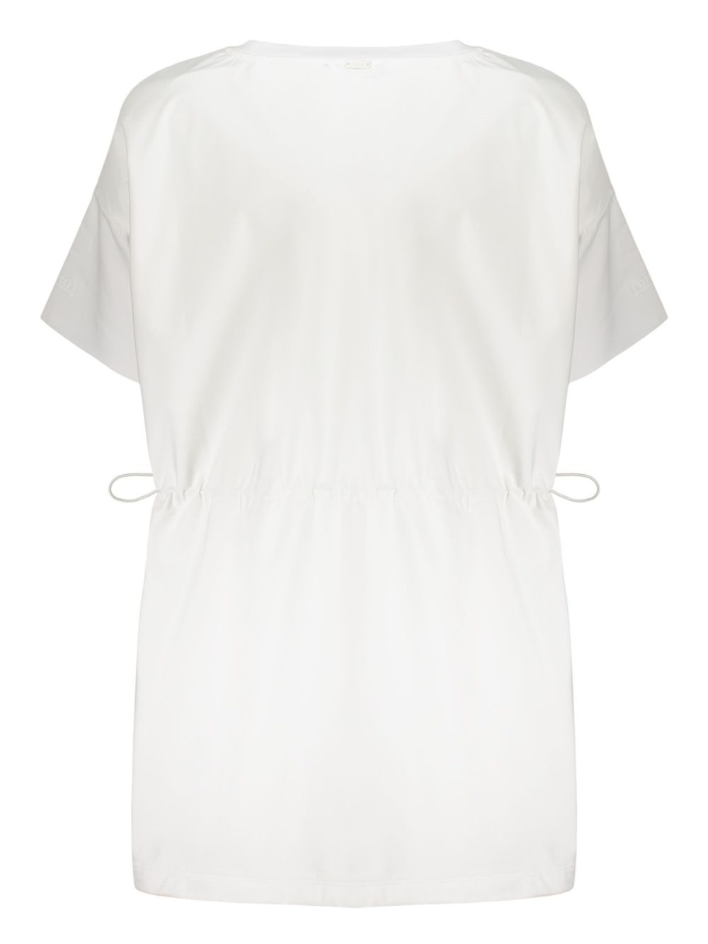 oversized t-shirt with drawstring detail - 2