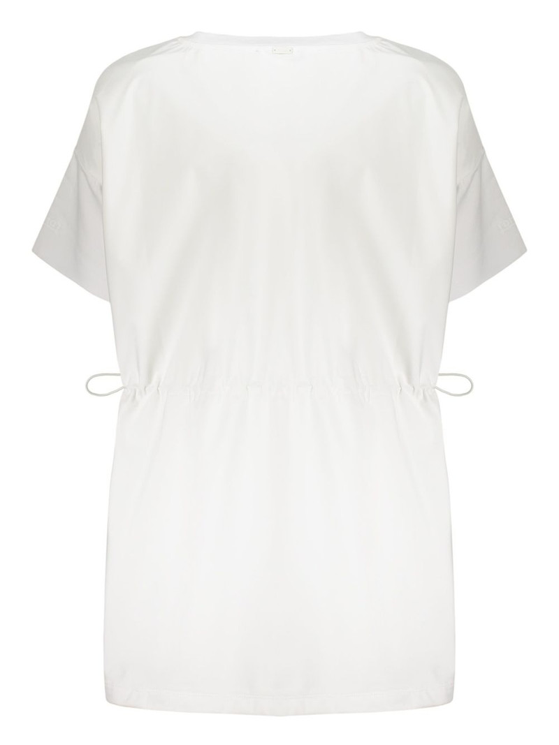 Herno oversized t-shirt with drawstring detail outlook