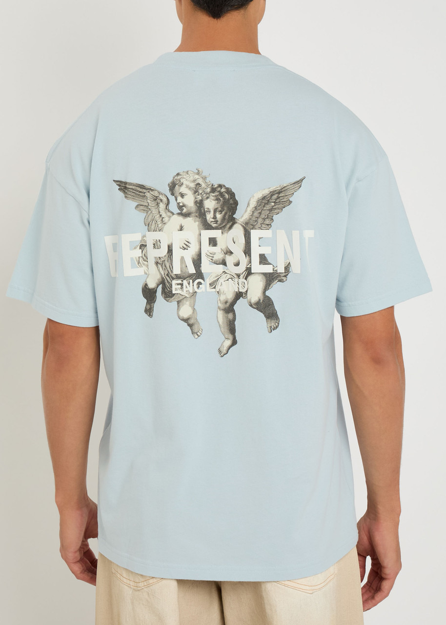 Represent Legacy Cherubs Logo Cotton T-shirt - 3