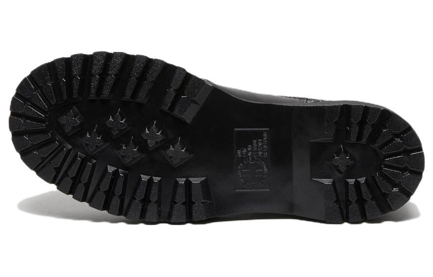 Dr. Martens 2976 Quad Platform Animal Print Boots 'Black Grey' 27692001 - 6