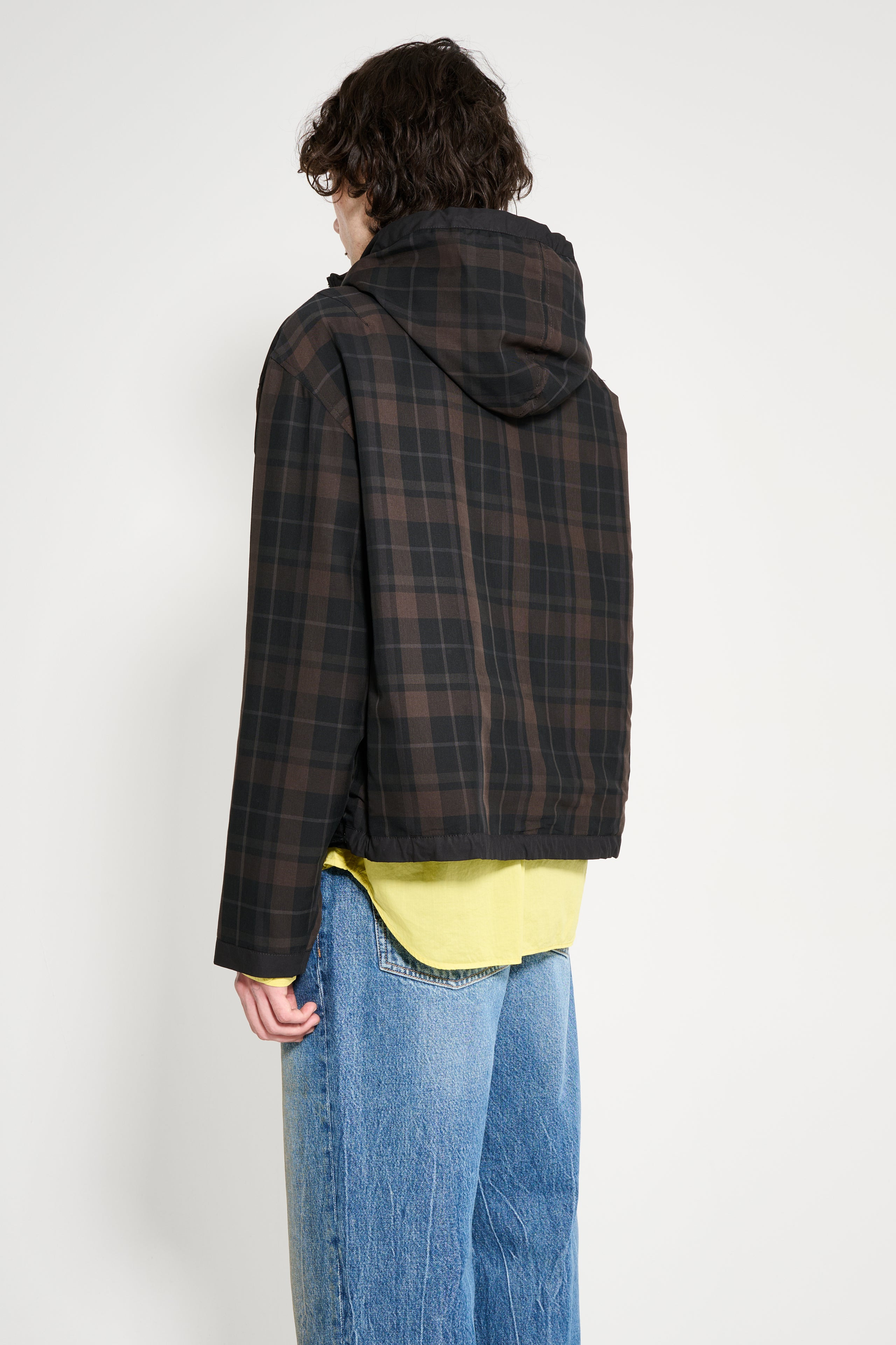 OUR LEGACY RIVIERA JACKET BLACK SHADOW CHECK - 4