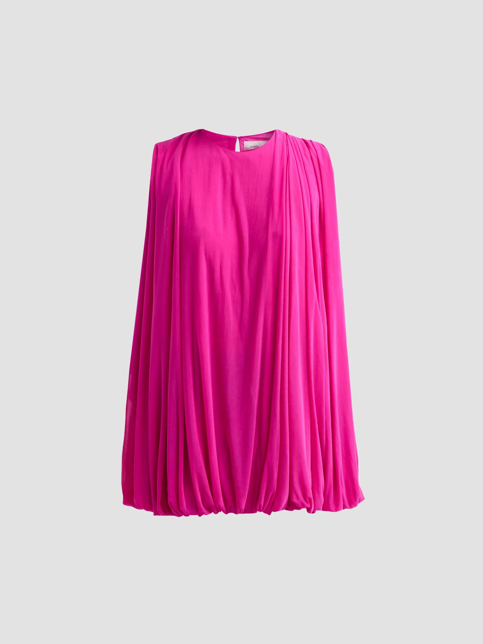 Women's Kenni Pleated Shift Mini Dress - Fuchsia - 1