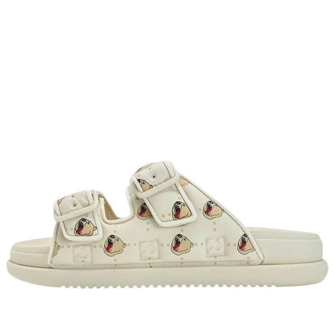 (WMNS) FILA Lucia Sandals 'White' F12W322506FAG - 1