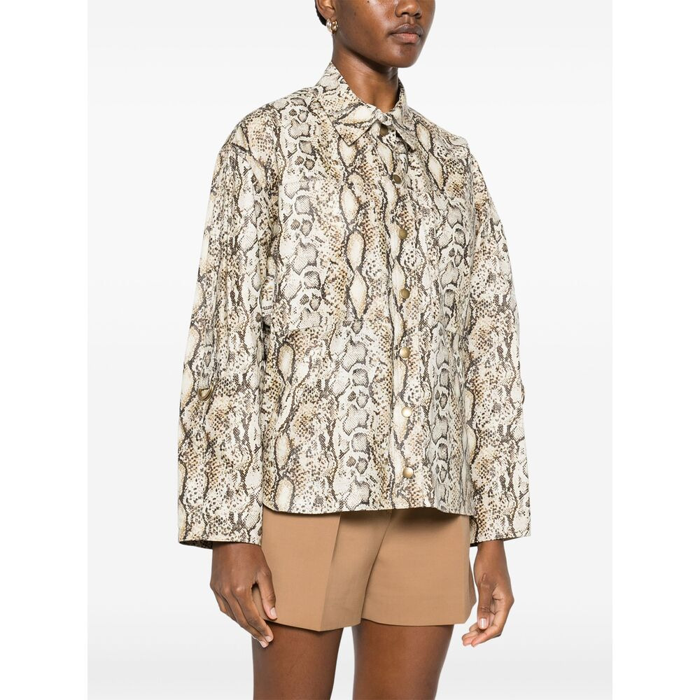 Isabel Marant Neutrals Jackets - Bomber Jackets Women - 5