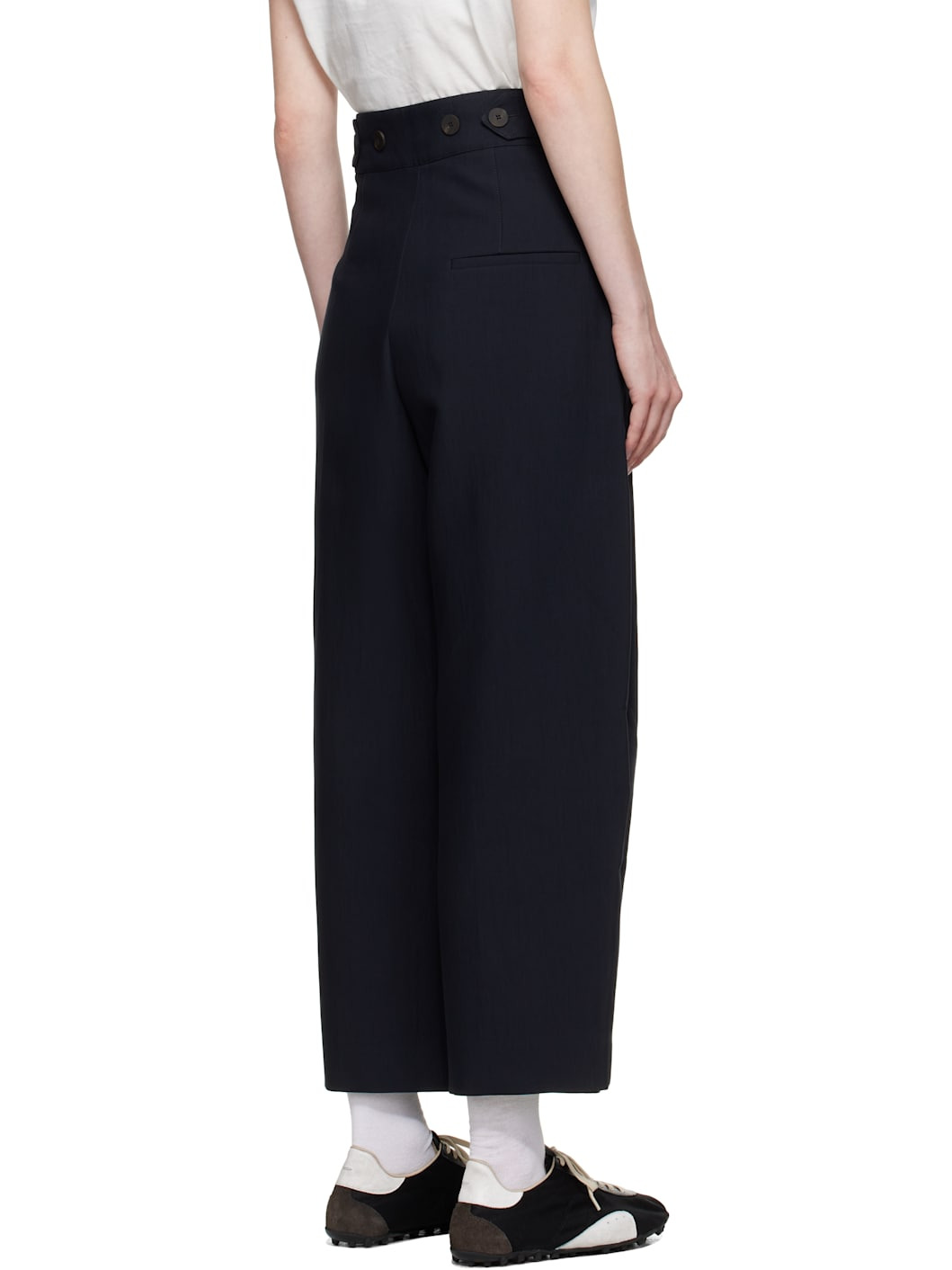 Navy Fellini Trousers - 3