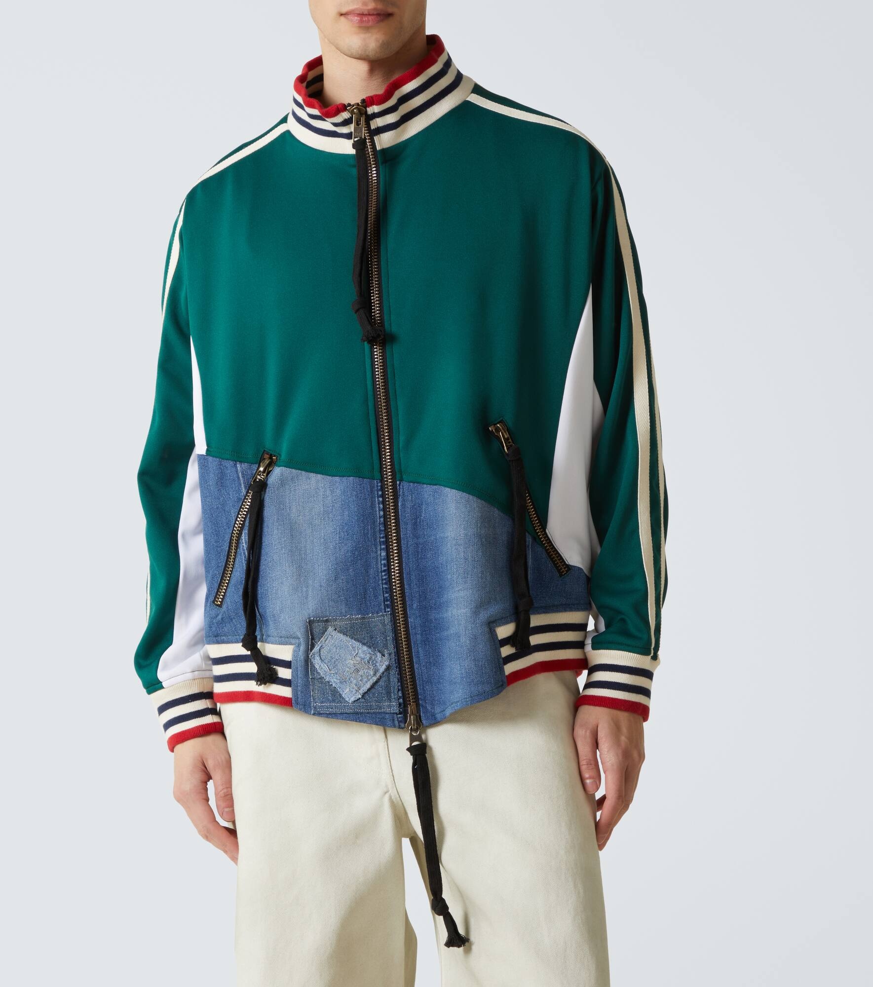 Denim track jacket - 3