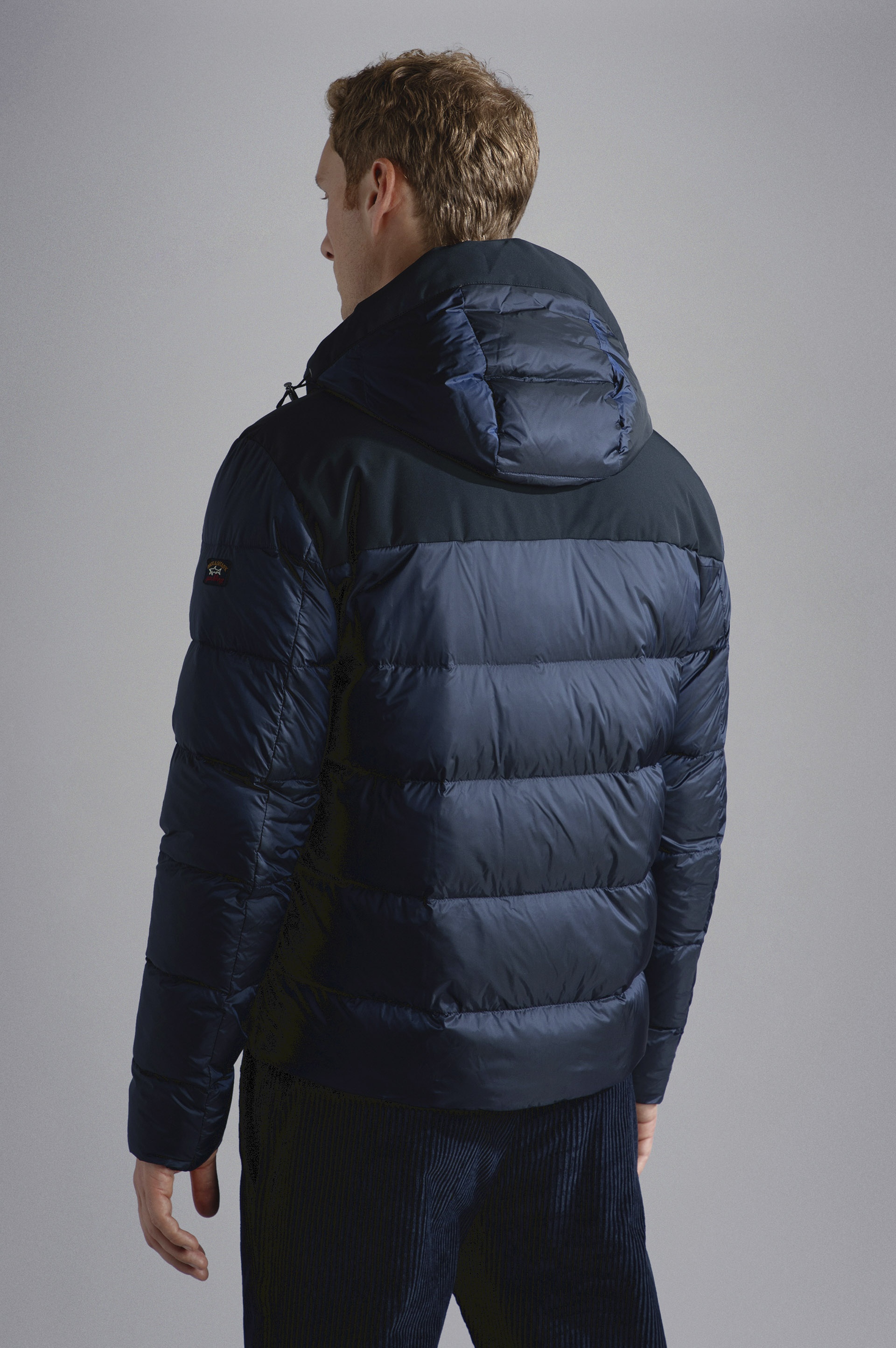 COLOR BLOCK DOWN JACKET - 3