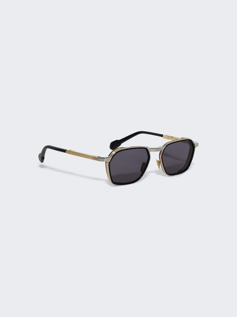 JACQUES MARIE MAGE Beckett Sunglasses Silver outlook