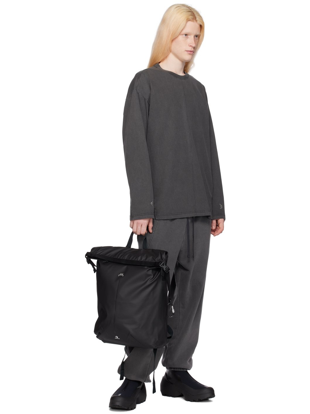 A-COLD-WALL* Black Converse Edition Stratus Dry Backpack ssense