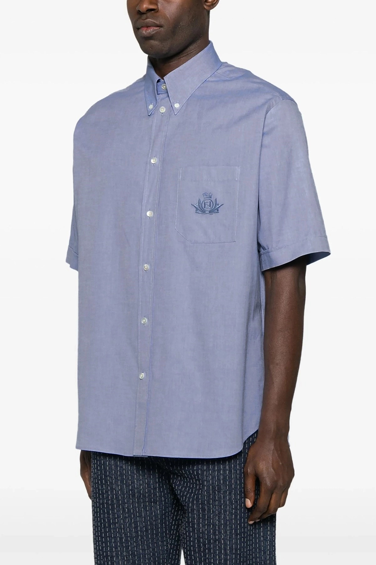 'Fendi Crest' shirt - 2