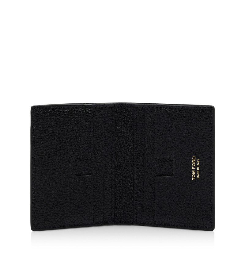 TOM FORD GRAIN LEATHER FOLDING CARDHOLDER outlook